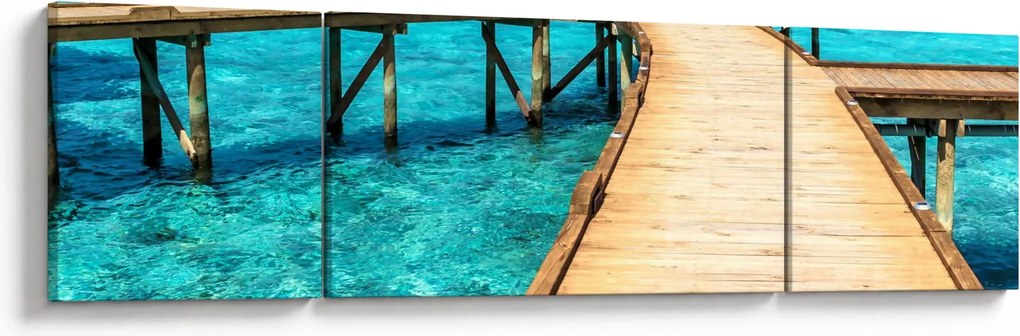 Obraz - Molo (170x50 cm)