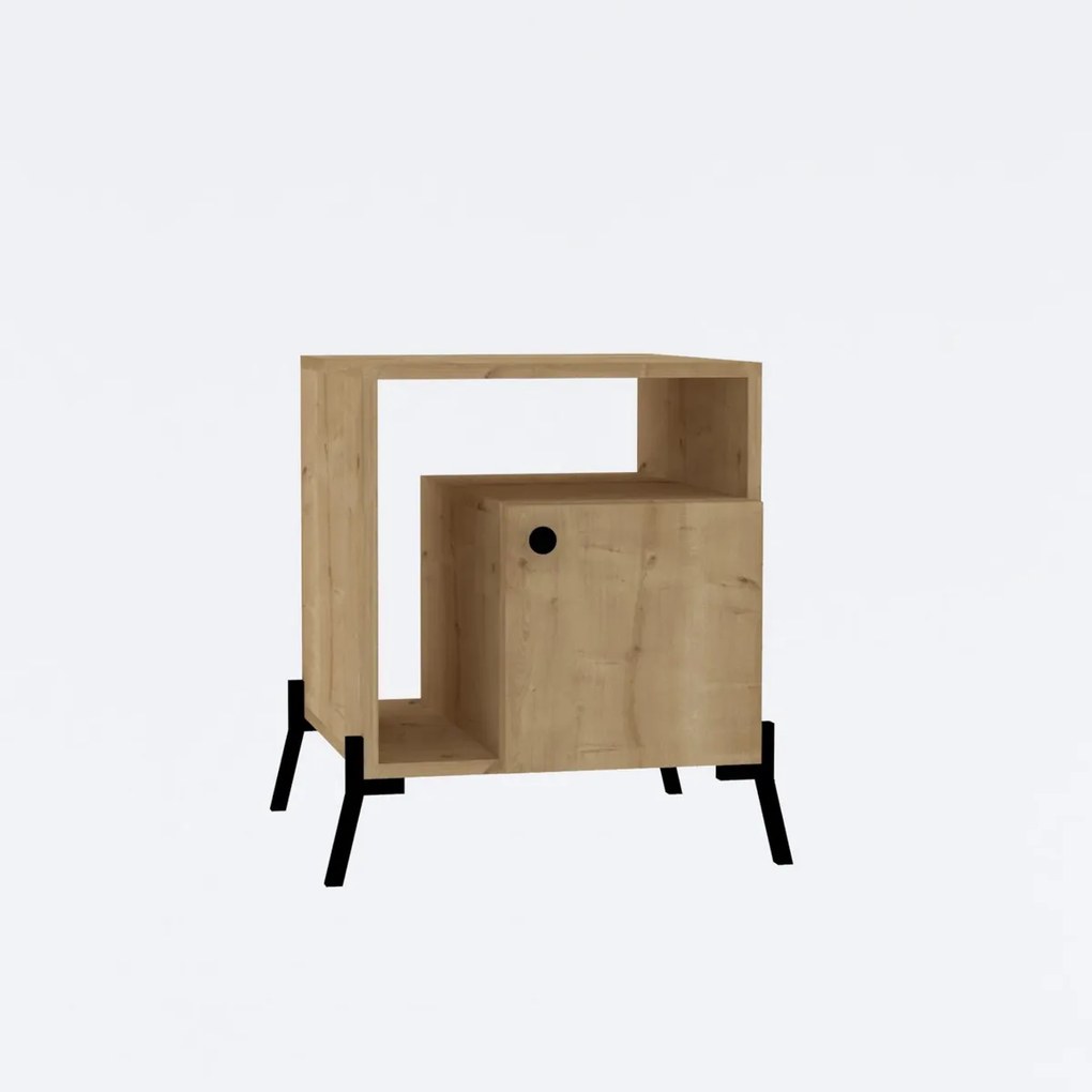 Stolik nocny Hazal Oak