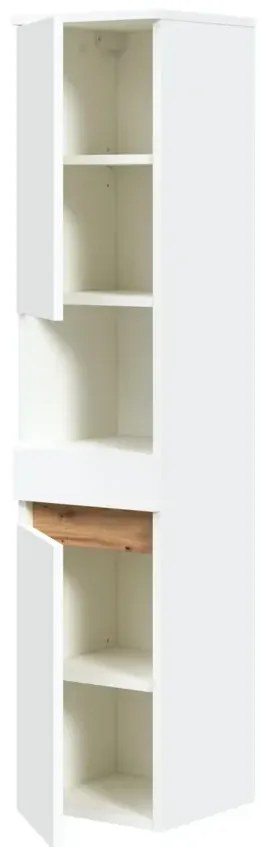 Szafka łazienkowa FIGARO 2D 30cm biała HALMAR