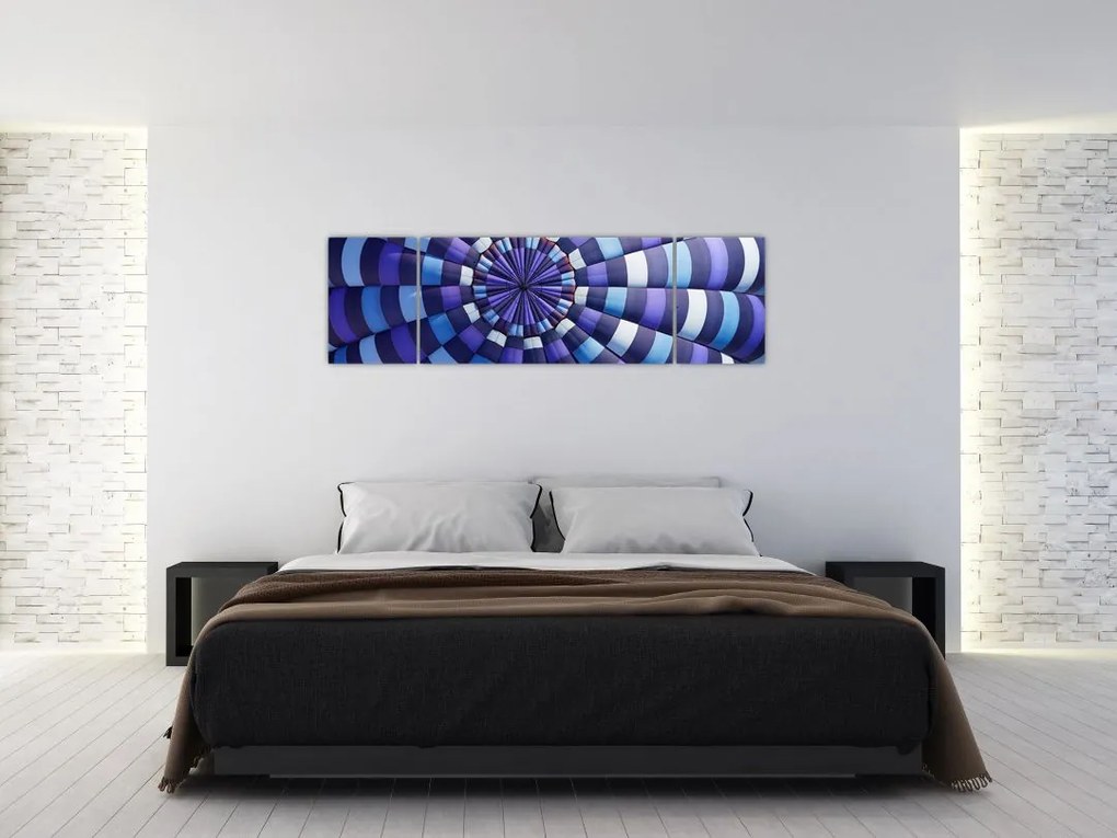 Obraz struktury latającego balonu (170x50 cm)