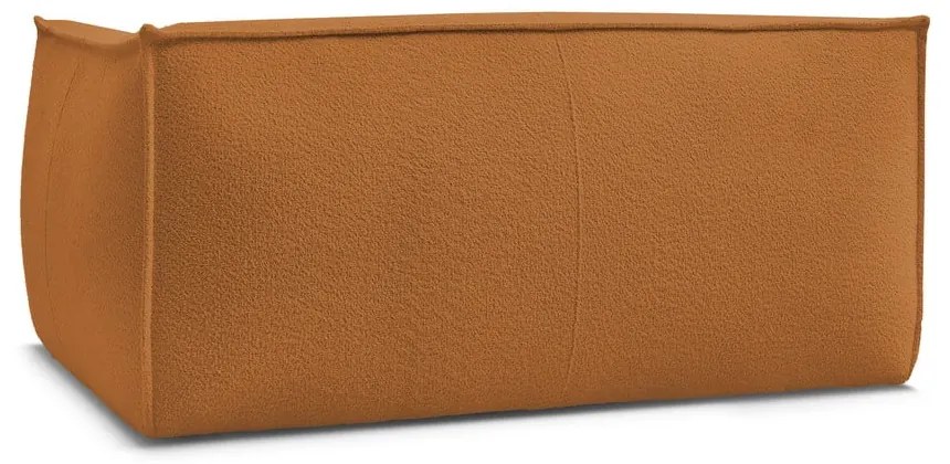 Musztardowa sofa z materiału bouclé 170 cm Giorgia – Bobochic Paris