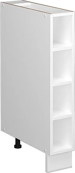 Półka kuchenna biały 15x50x82 fame-line