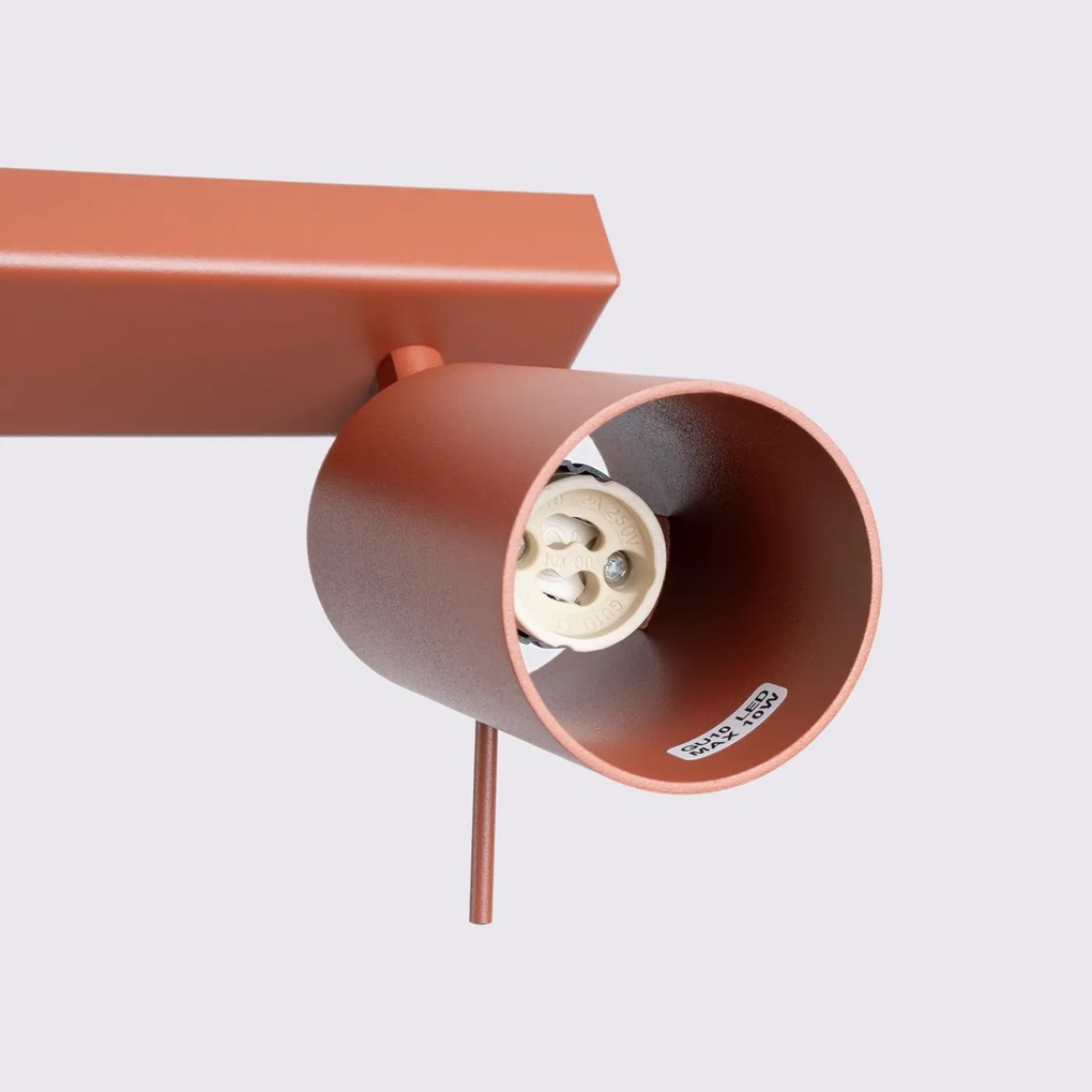 Listwa oświetleniowa RING 2 ochra czerwona SOLLUX LIGHTING