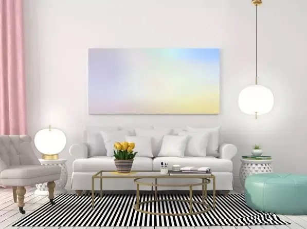 Lampa stołowa ze szklanym kloszem i oświetleniem LED Apple T