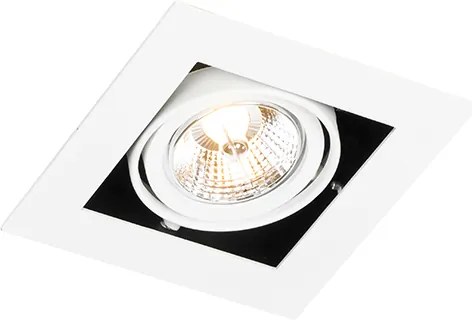 Nowoczesny wpuszczany reflektor biały regulowany - Oneon 70