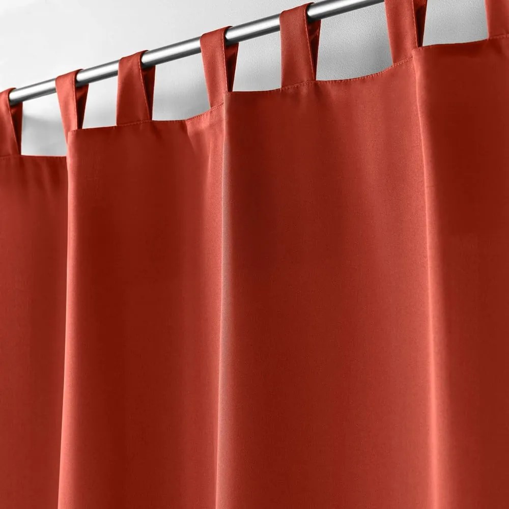 Ceglasta zasłona 140x260 cm Essentiel – douceur d'intérieur