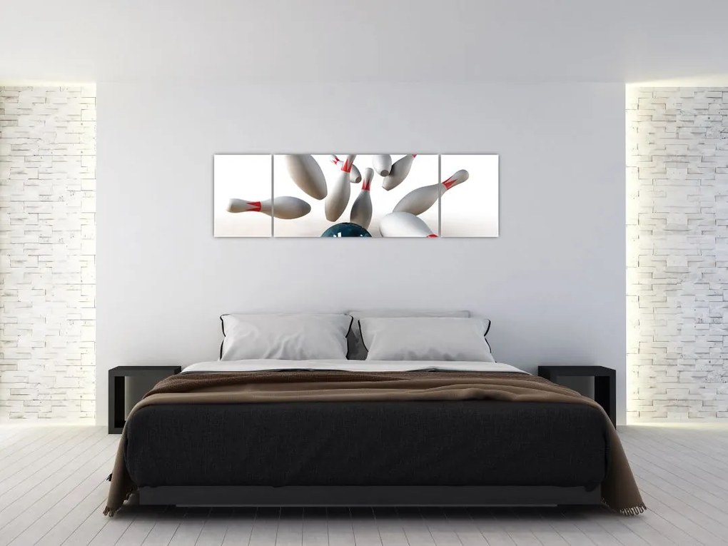 Obraz - Kręgle (170x50 cm)