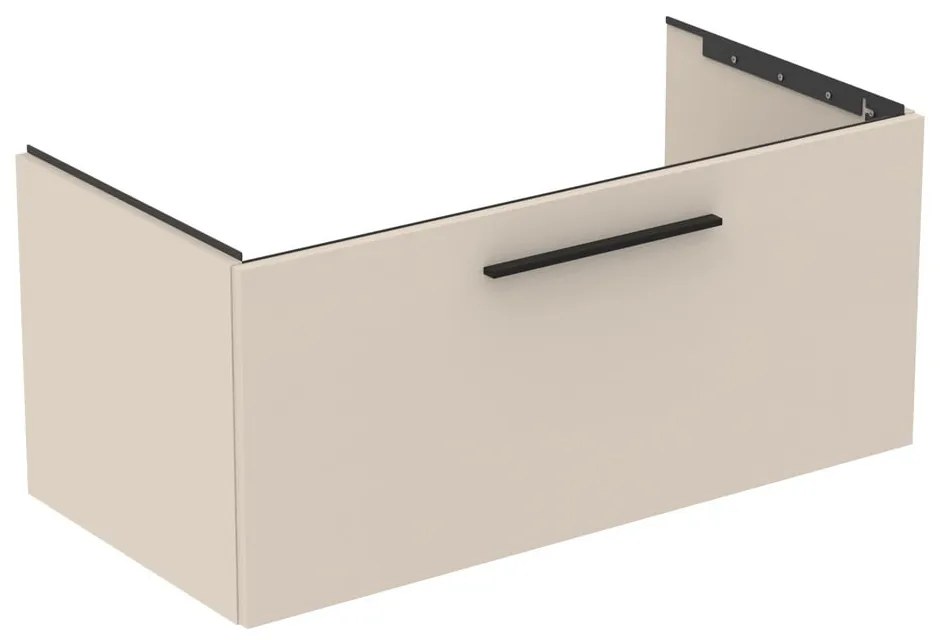 Kremowa wisząca szafka pod umywalkę 100x44 cm i.Life B – Ideal Standard