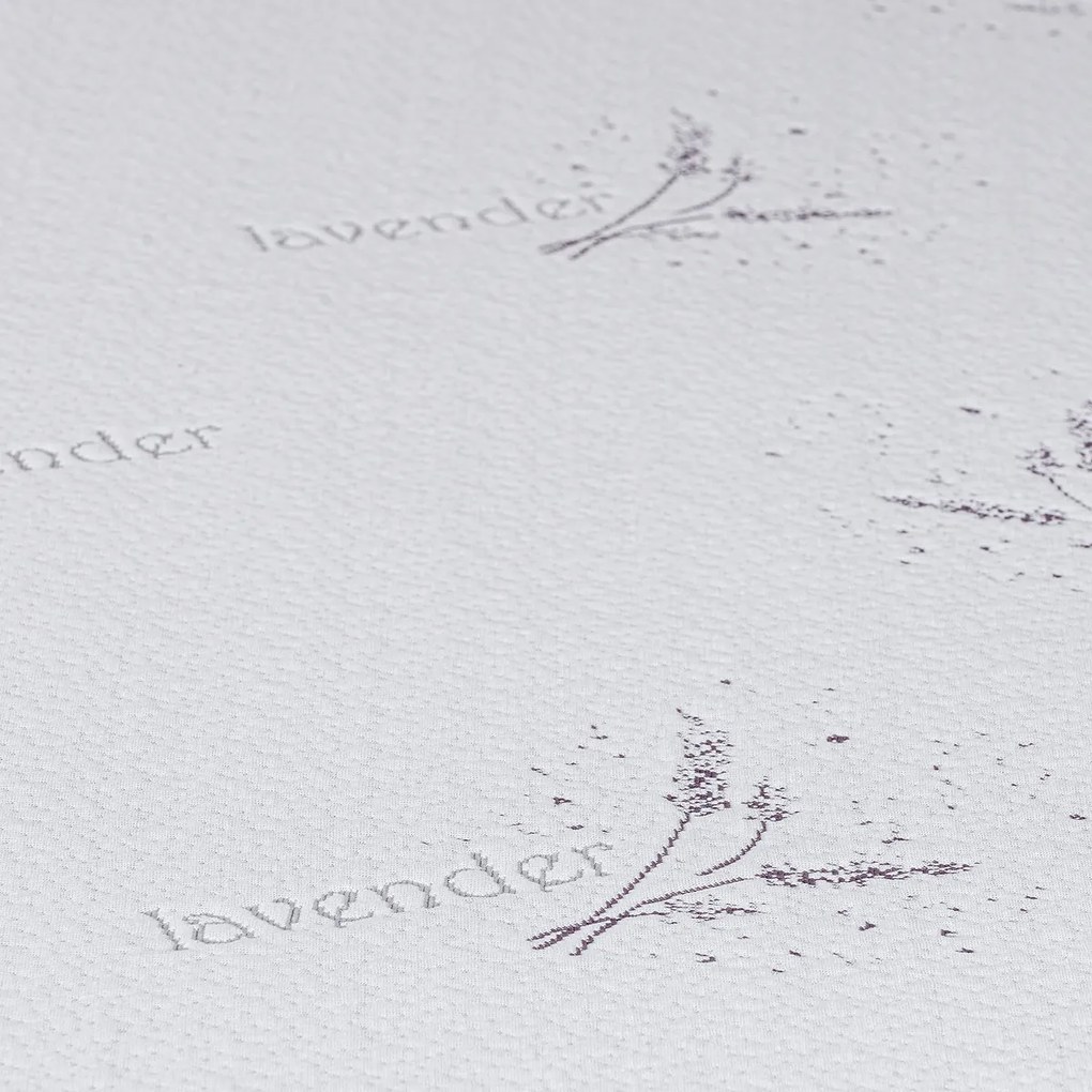 4Home Lavender Wodoodporny ochraniacz  na materac z lamówką, 90 x 200 cm