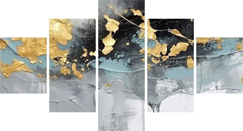 Obraz - Abstrakcja (125x70 cm)