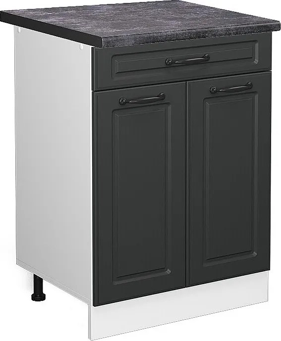 Szafka dolna do kuchni antracytowy domek wiejski 60x60x81.6 r-line