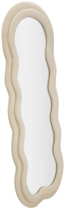Lustro ścienne w materiałowej ramie, 160 cm