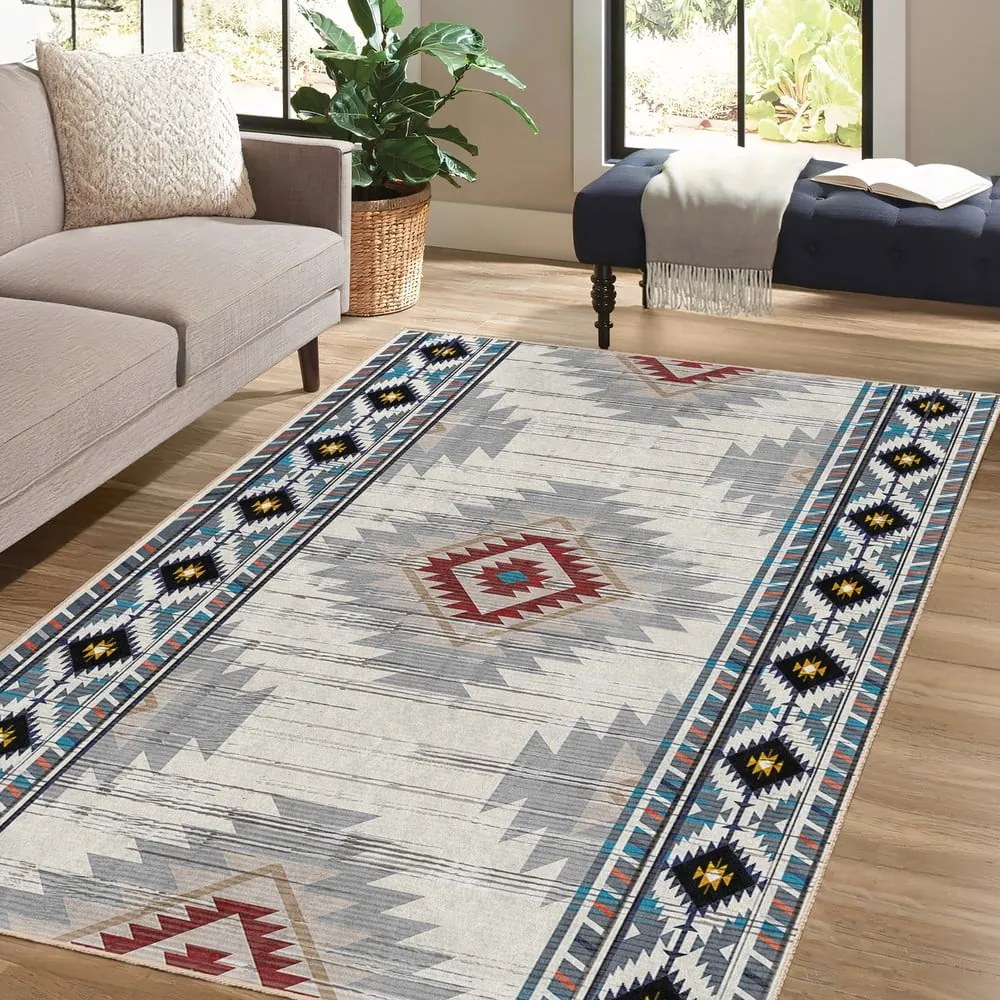 Chodnik odpowiedni do prania 80x200 cm Ethnic Geo – Mila Home