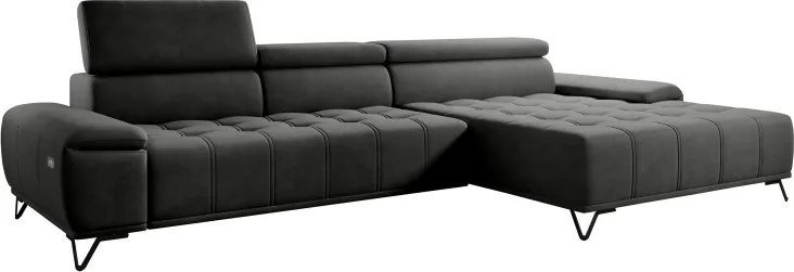 Narożnik PALLADIO MINI z elektryczną regulacją siedziska WERSAL