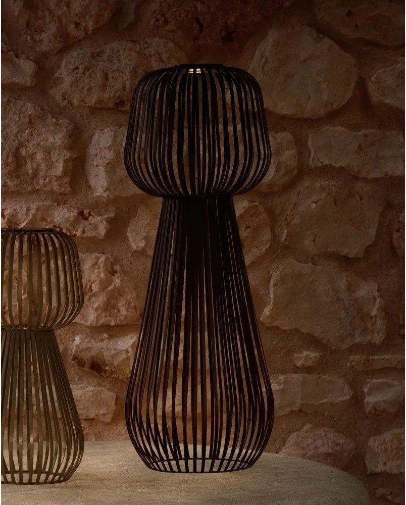 Lampa zewnętrzna stołowa LED ze ściemniaczem solarna (wysokość 70 cm) Reiba – Kave Home