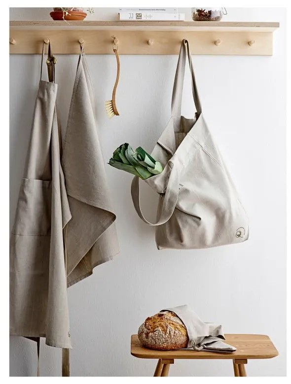 Fartuch z bawełny organicznej Chambray − Södahl