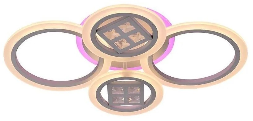 LED RGB 50W lampa sufitowa 230V 3000-6500K z ściemniaczem i DO