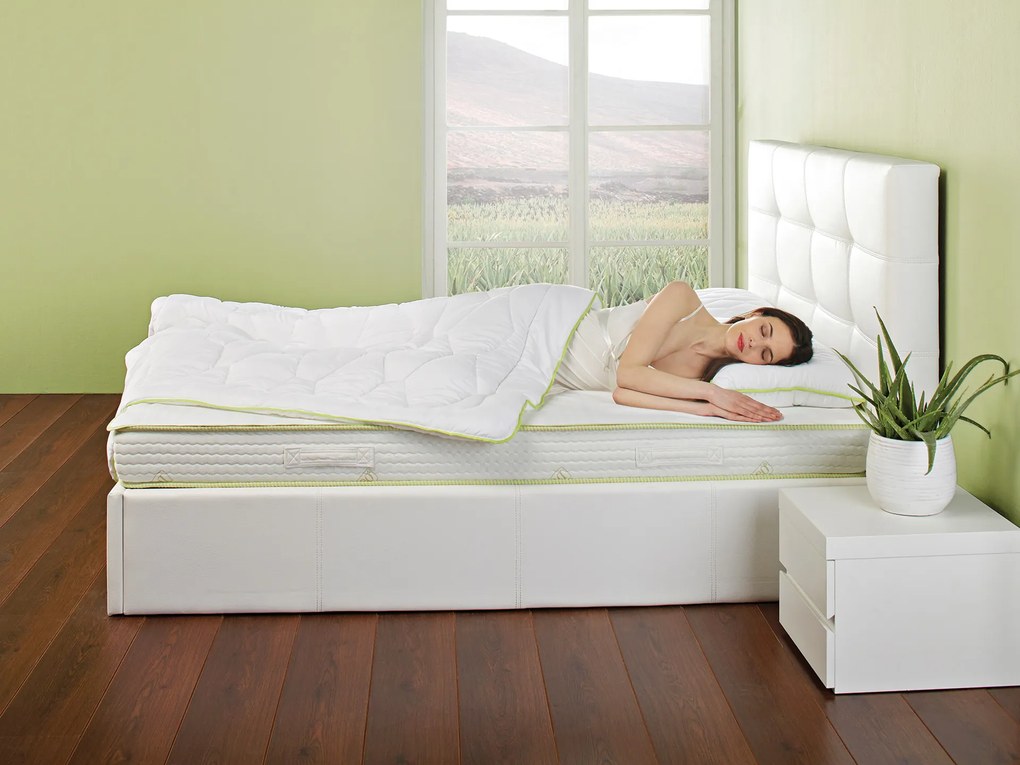 KOŁDRA PODWÓJNA ALOE VERA 140x200 cm