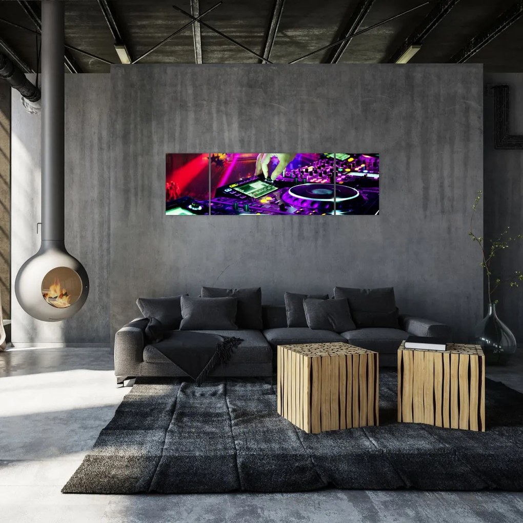 Obraz - DJ (170x50 cm)