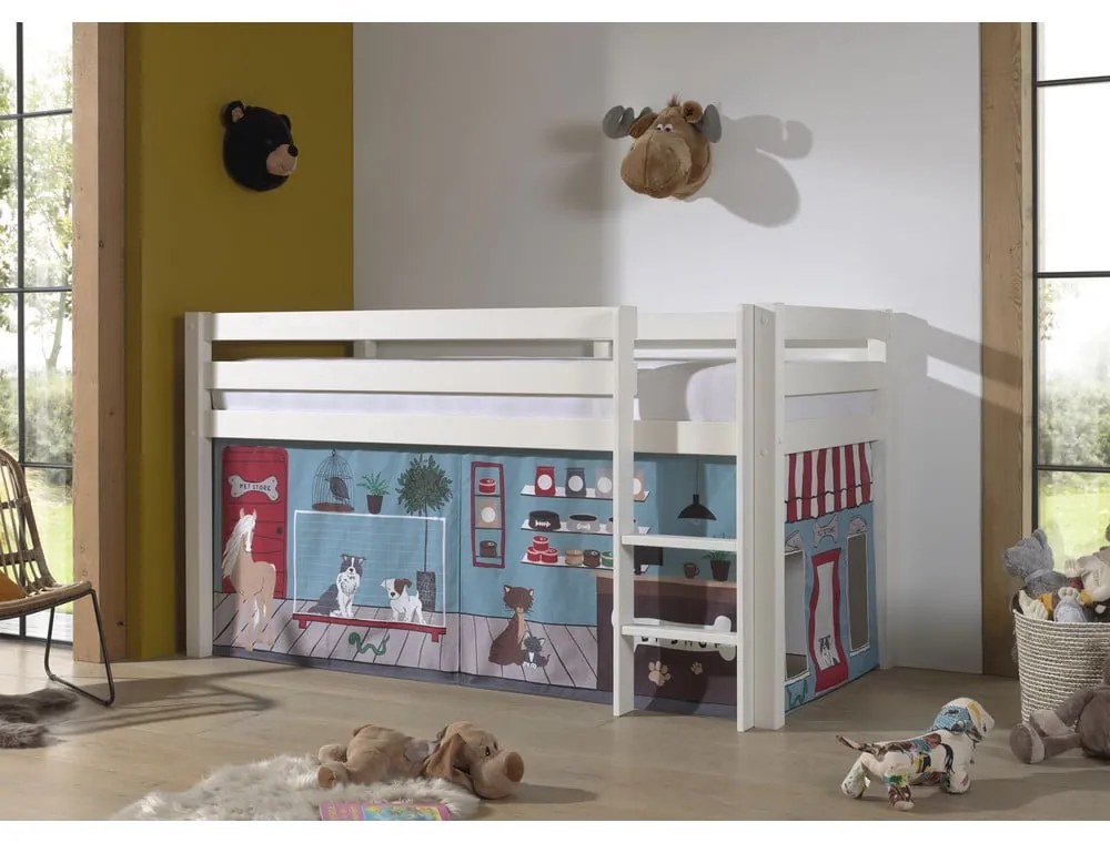 Zasłona dziecięca do łóżka 4 szt. 195x75 cm Pet Shop – Vipack