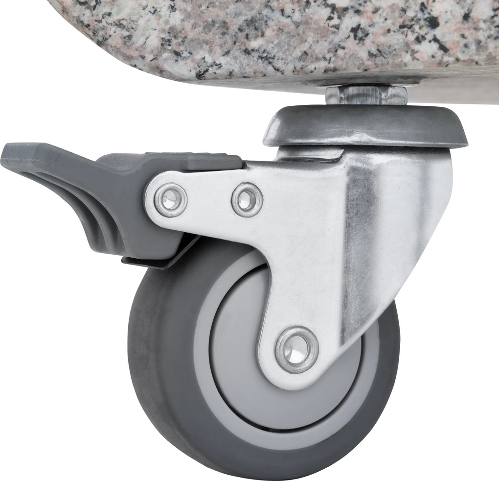 Mobilny stojak granitowy KNIRPS 50 kg jasny