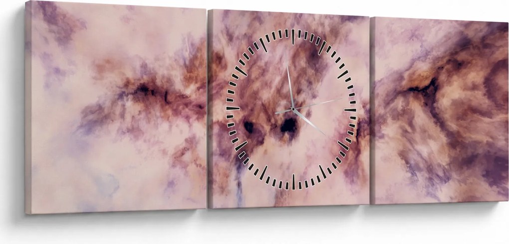 Obraz - Fantasy II. (z zegarem) (90x30 cm)