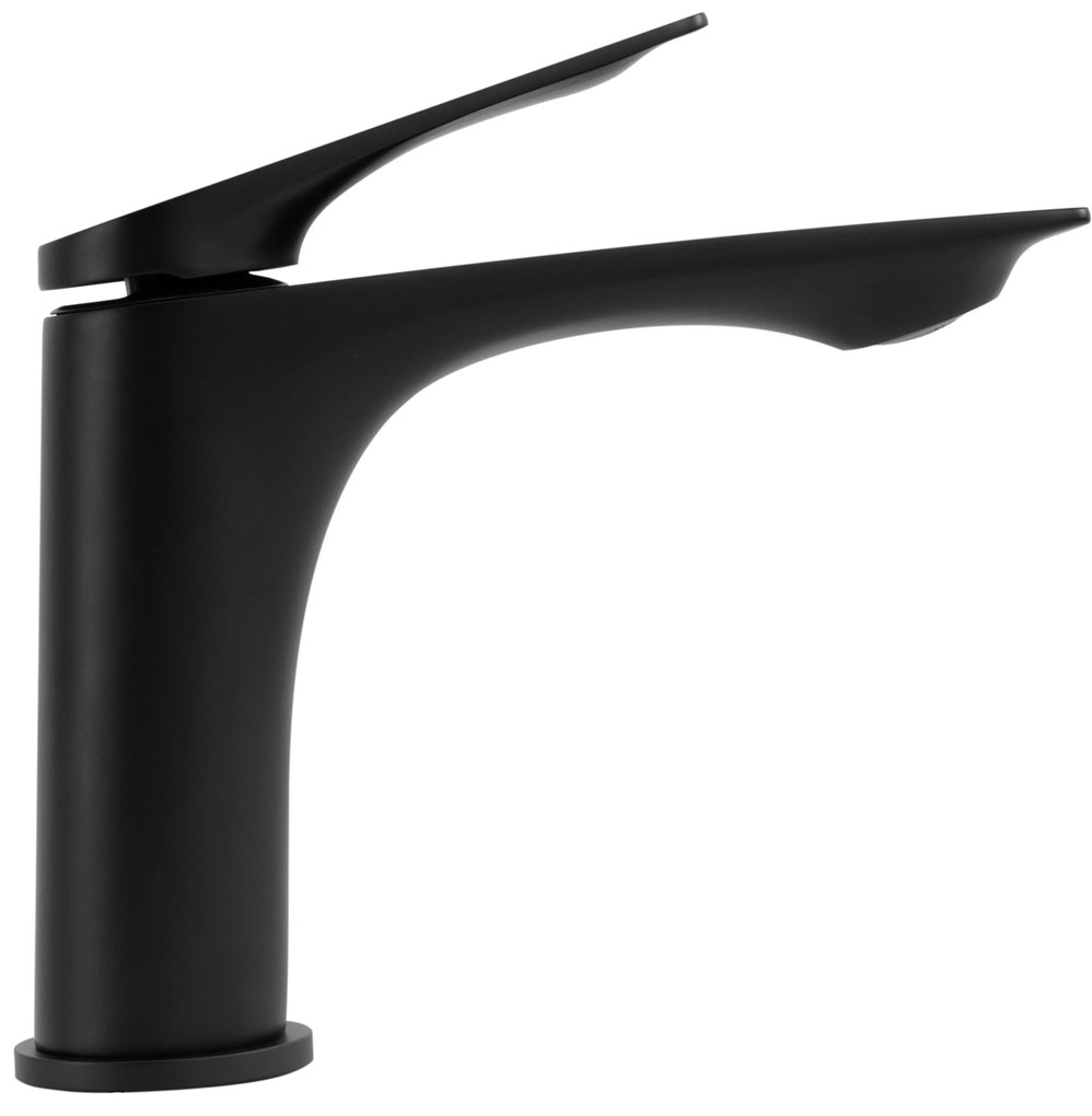 Bateria umywalkowa Rea AVALON CZARNA NISKA