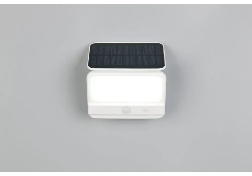 Zewnętrzna solarna lampa ścienna LED (wysokość 9 cm) Viamao – Reality