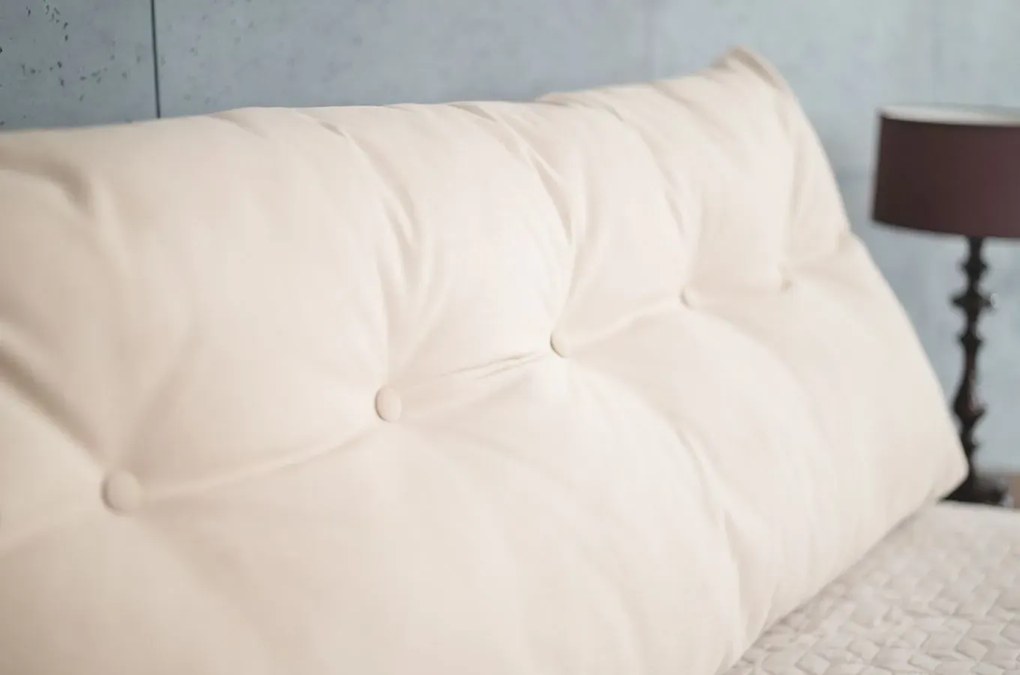 Poduszka na zagłówek PILLOW CHIC 140 beżowa SKANDICA