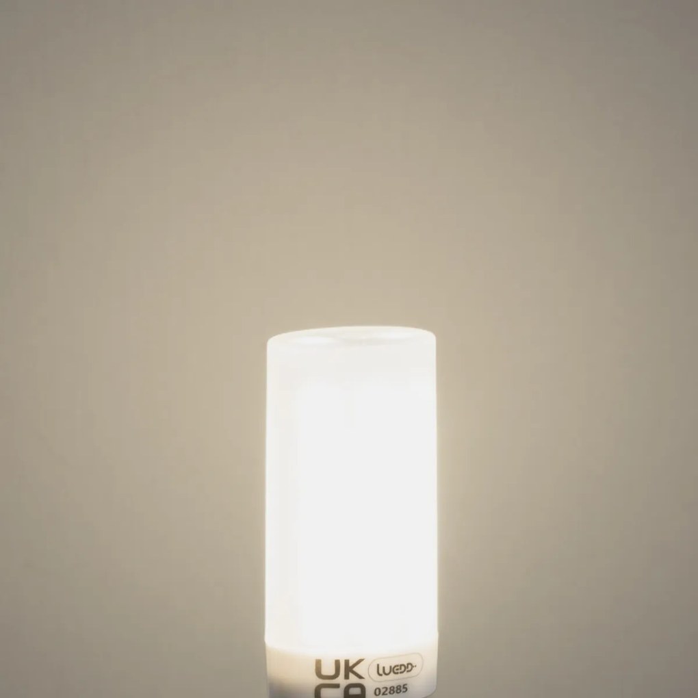 Zestaw 2 żarówek LED G9 z 3-stopniowym ściemnianiem, opalowe, 4,5 W, 500 lm, 4000 K