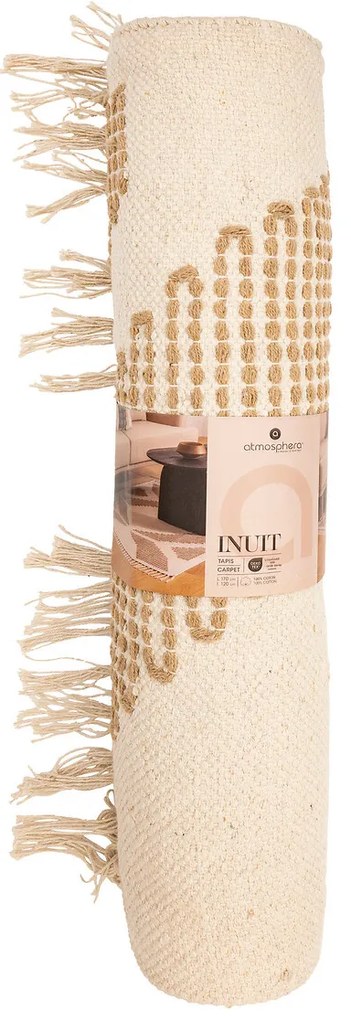 Haftowany dywan do salonu DREAMS z frędzlami, 120 x 170 cm