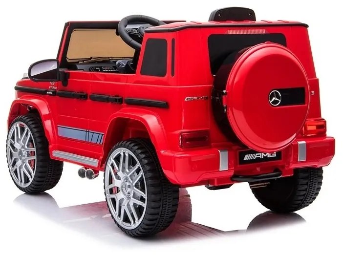Auto na akumulator mercedes g63 amg czerwony