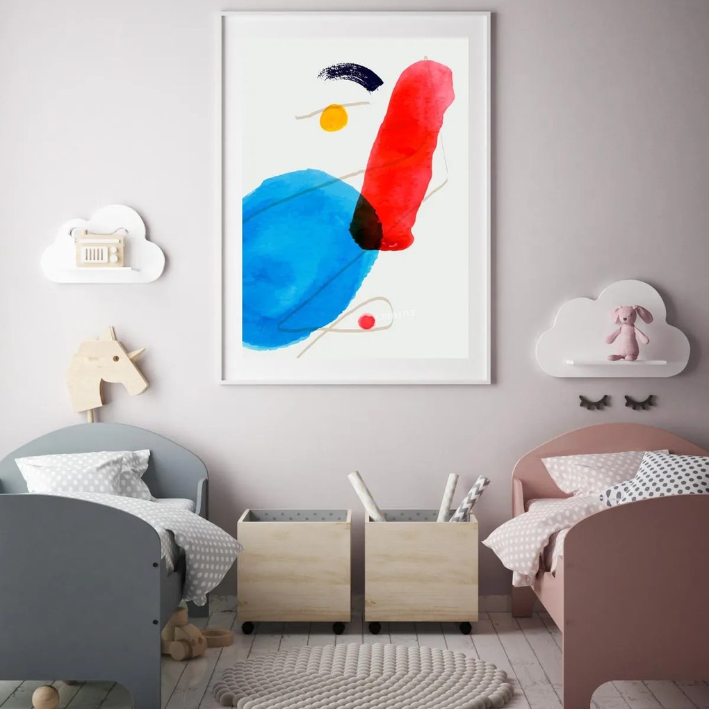 Plakat - Artystyczna abstrakcja (A4)