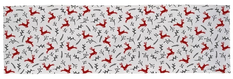 Bawełniany dywan ze świątecznym motywem Butter Kings They Are Flying, 140x40 cm