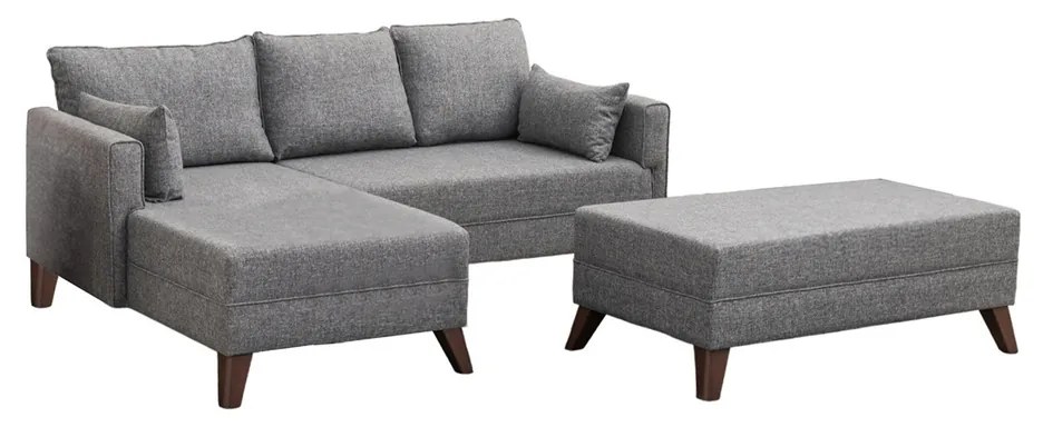 Sofa narożna Bella Narożnik Lewy 2 Szary