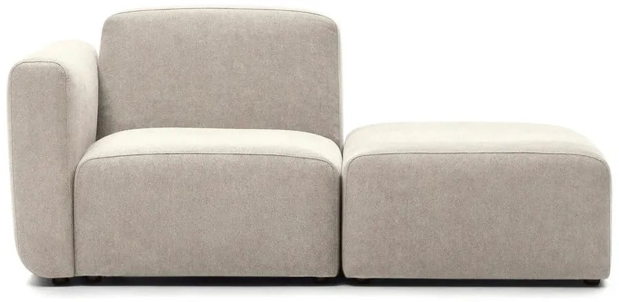 Beżowy szezlong Neom – Kave Home