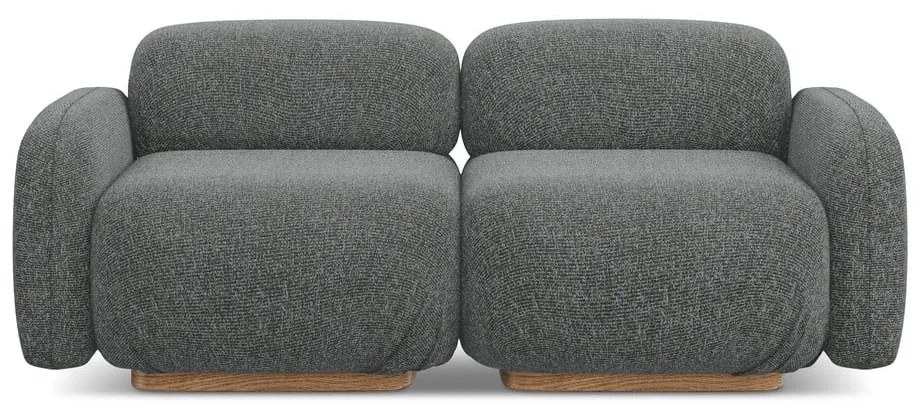 Szara sofa modułowa 190 cm Ailani – Makamii