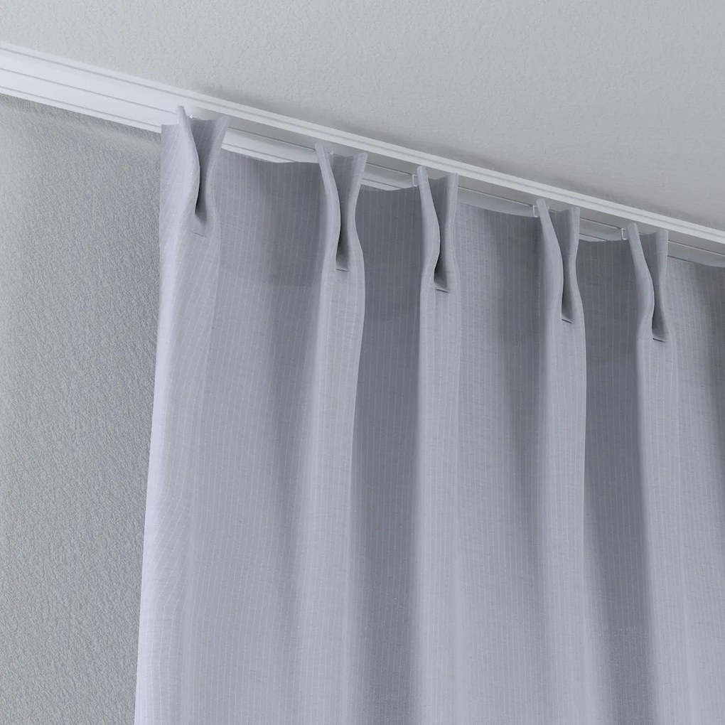 Firana na haczykach flex podwójnych