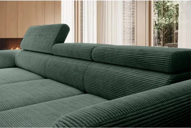 Narożnik ALISSON S/MINI z elektryczną regulacją siedziska WERSAL