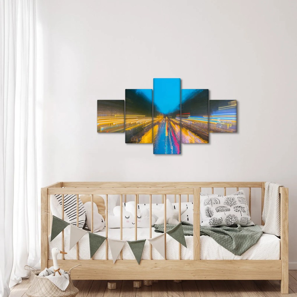 Obraz - Obraz abstrakcji (125x70 cm)