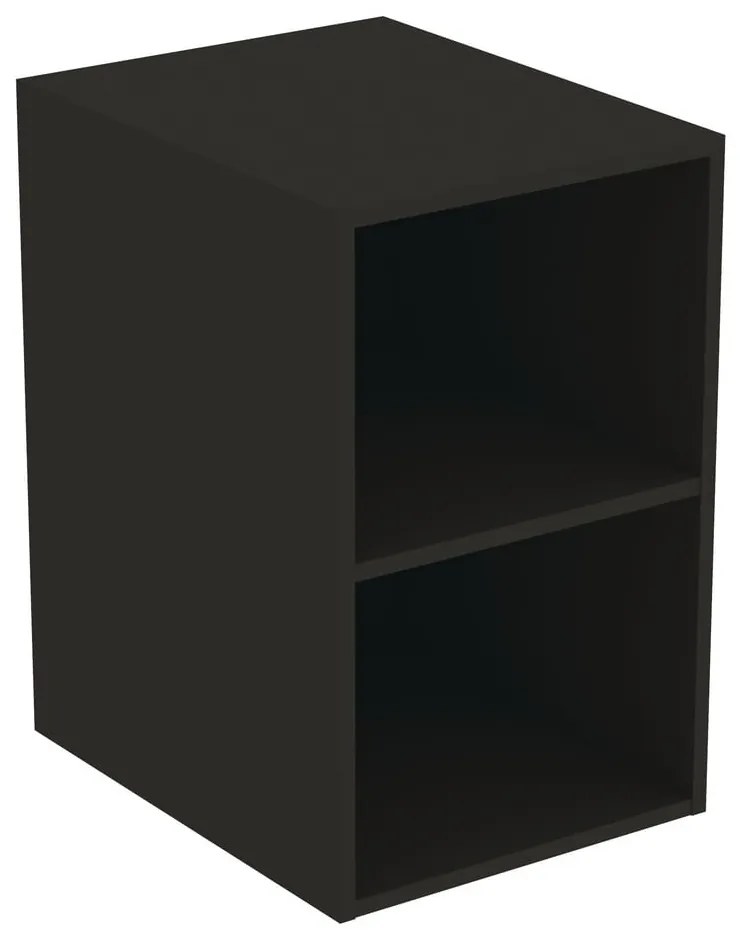 Antracytowa niska wisząca szafka łazienkowa 40x63 cm i.Life B – Ideal Standard