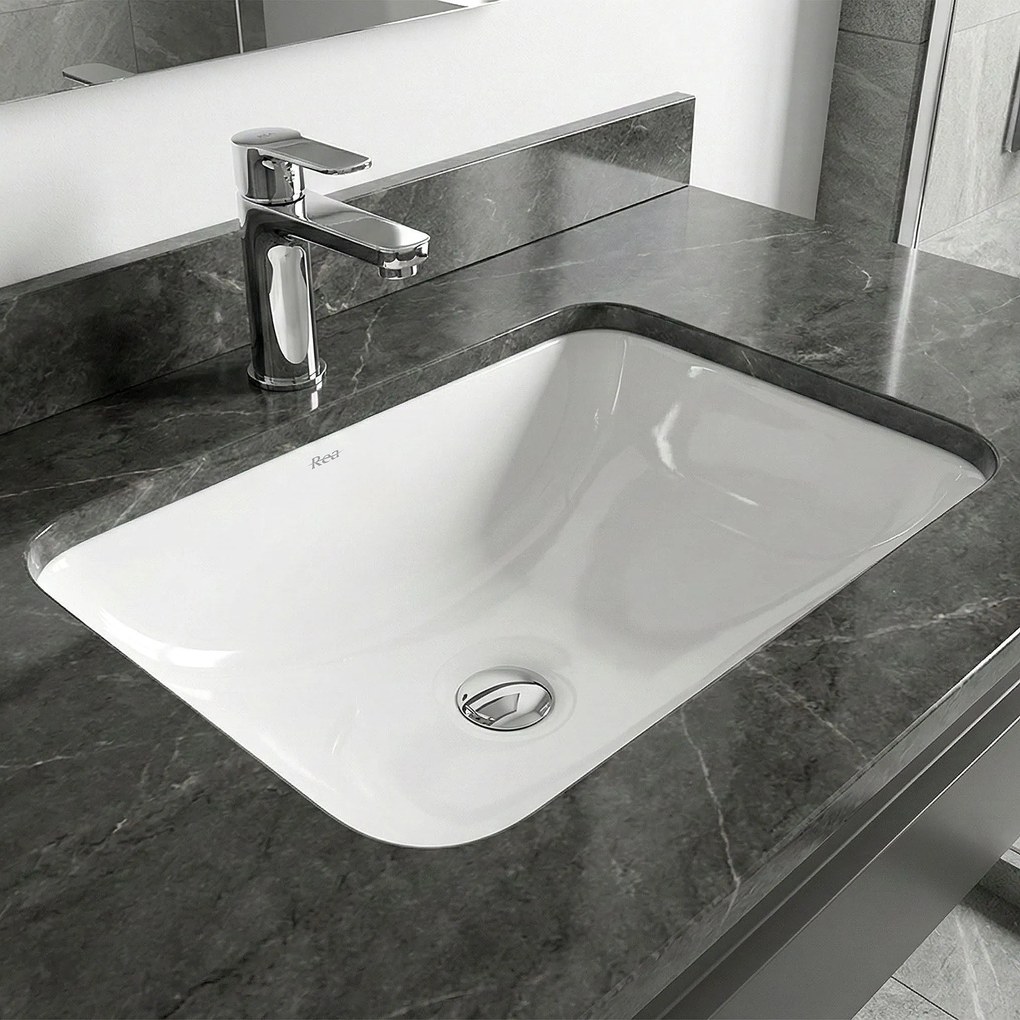 Umywalka podblatowa Rea Anabel 46