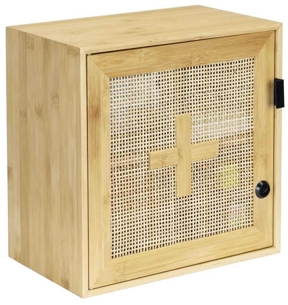Apteczka ALLEGRE BAMBOO, 30 x 30 cm, WENKO