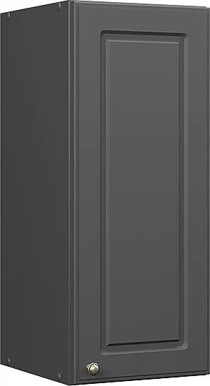 Szafka ścienna anthrazit-gold landhaus 30x34.1x72 fame-line