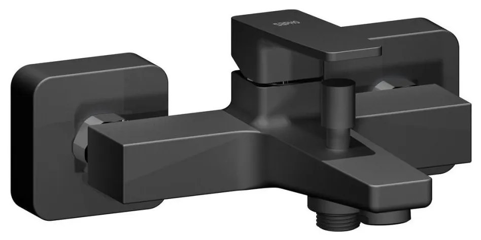 Sapho - bateria wannowa TURSI, matowa czerń