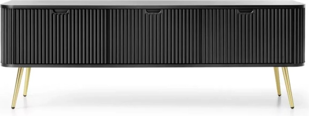 Szafka pod telewizor Fulgeo 168 cm RTV 3 drzwi nowoczesna loft MDF