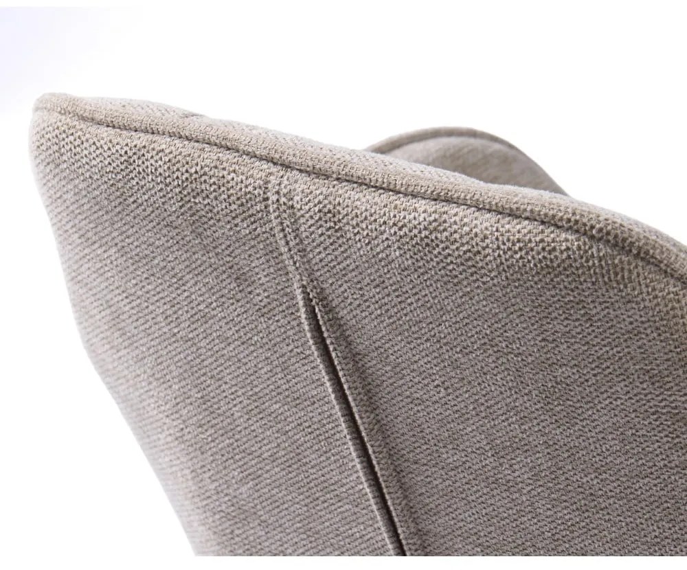 Beżowy hoker z regulowaną wysokością Nolan – Unique Furniture