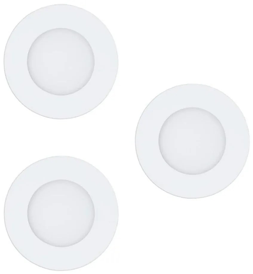 Eglo 78195 - ZESTAW 3x oprawa wpuszczana LED FUEVA LED/2,7W/230V