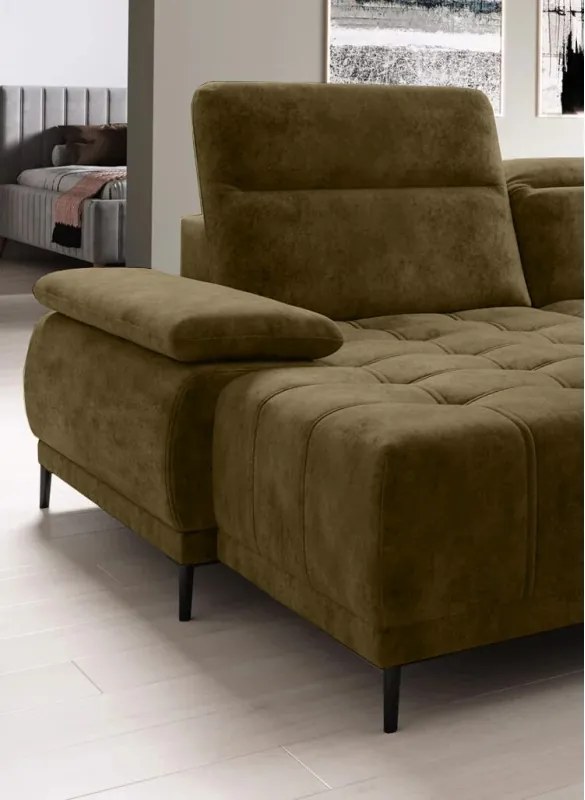 Narożnik FOCUS XL z elektryczną regulacją siedziska WERSAL