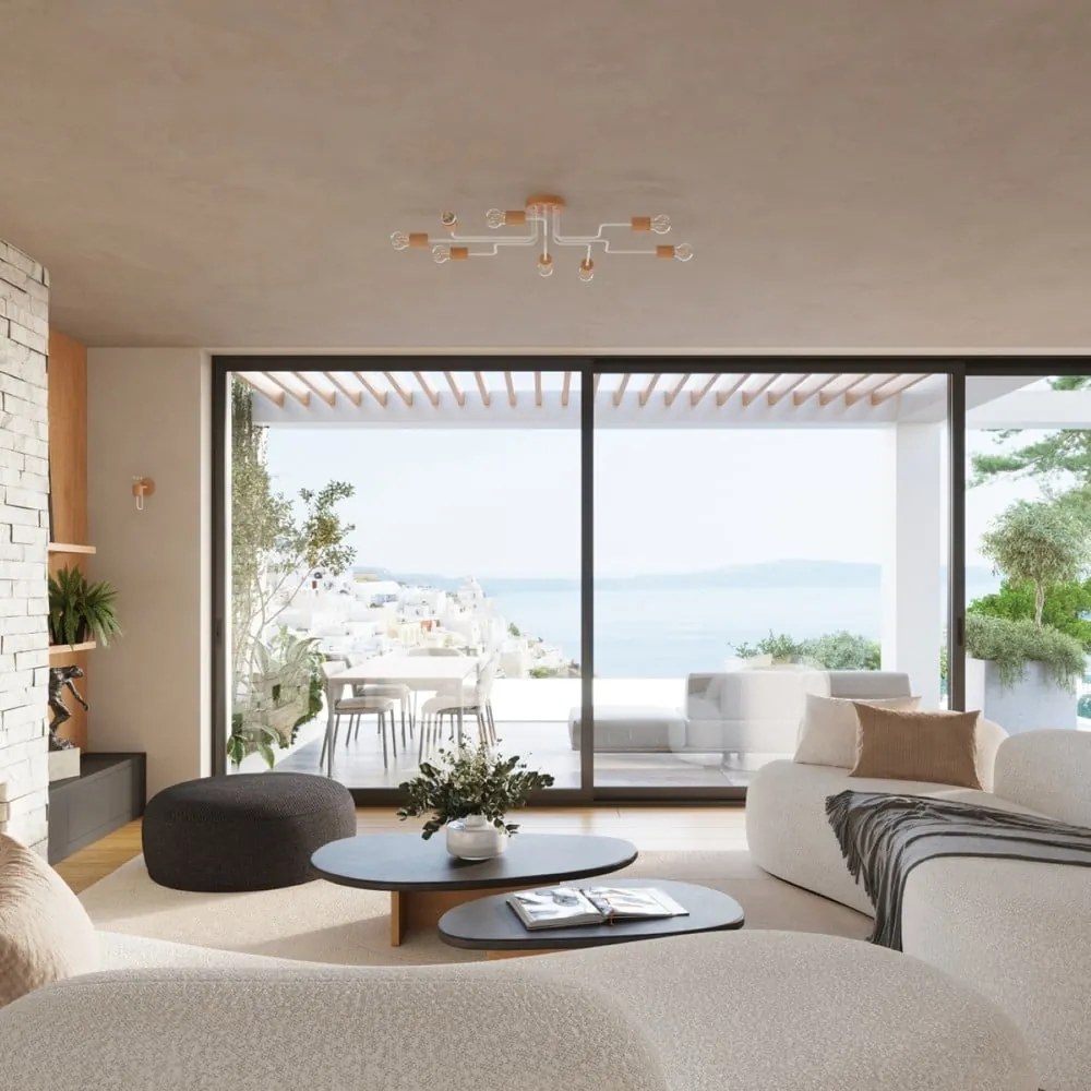 Kinkiet w naturalnym kolorze Dazzle – Sollux